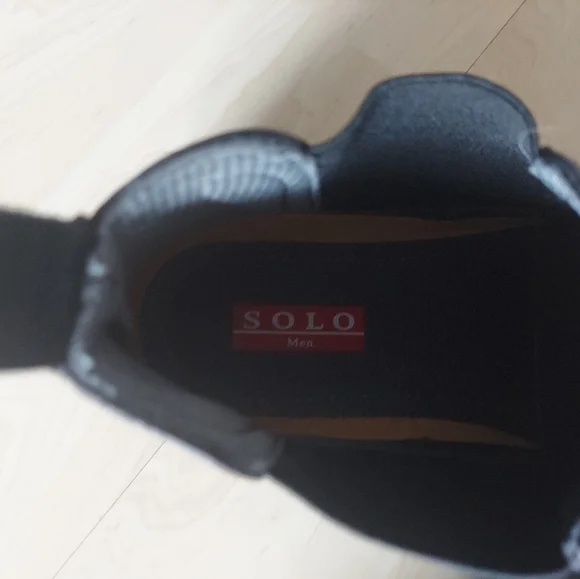 Solo Parker 600 Men's Ankle Boot. Size 10 Color Black - Picture 6 of 7